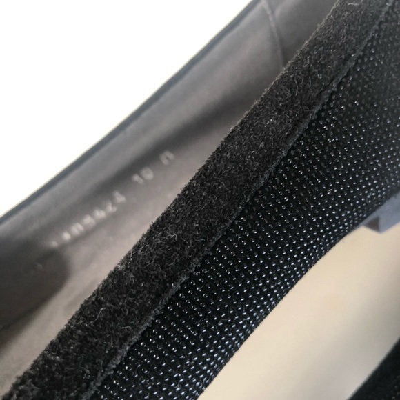 Stuart Weitzman Black Tulipbow Flats - Picture 4 of 6